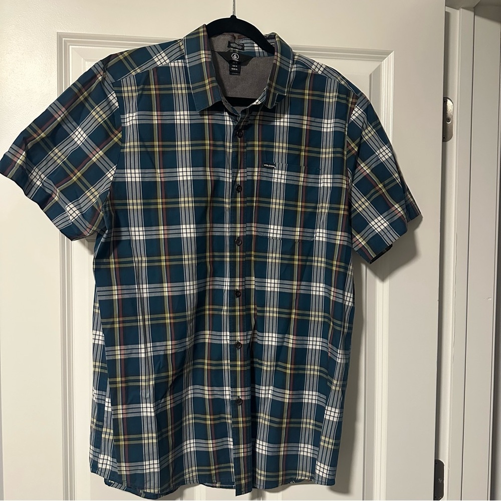 Volcom Men's Plaid Shirt